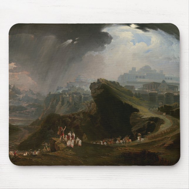 Mousepad Joshua e a batalha em Gibeon (Frente)