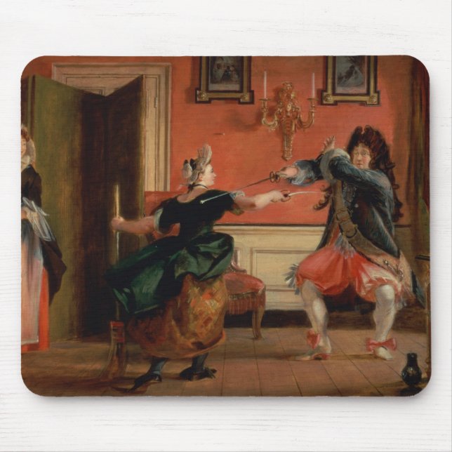 Mousepad Jourdain cerca sua empregada doméstica (Frente)