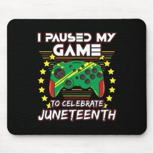 Mousepad Jovem 19 de junho deixou meu videogame em pausa 19