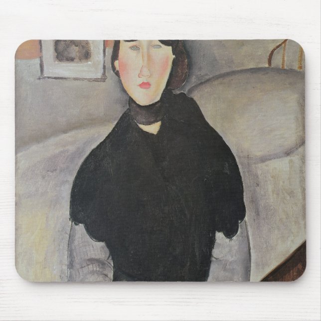 Mousepad Jovem mulher das pessoas (Frente)
