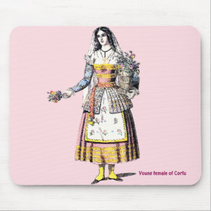 Mousepad Jovem Mulher do CORFU ~