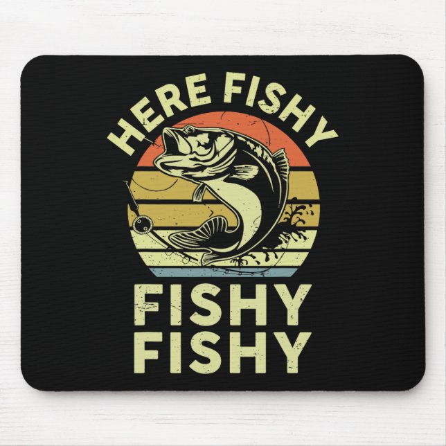 Mousepad Jovens Camisas Aqui-Pescarias Crianças Brincadeira (Frente)