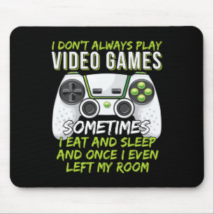 Mousepad Jovens engraçados Jovens Homens Jogo Jogador 4