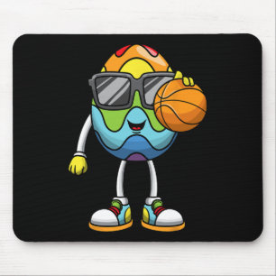 Mousepad Jovens Homens Jogando Basquete Jogando Ovo Em Pásc