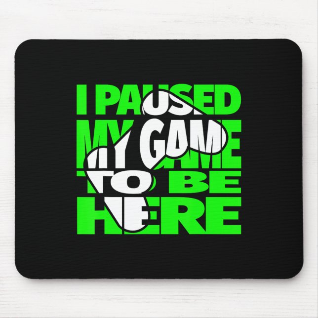 Mousepad Jovens Jovens Videos games Engraçados Dizendo Para (Frente)