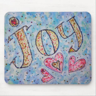 Mousepad "Joy" de Palavra Inspiracional