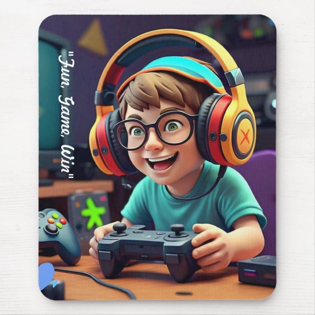 Mousepad "Joyful Playtime" (Frente)