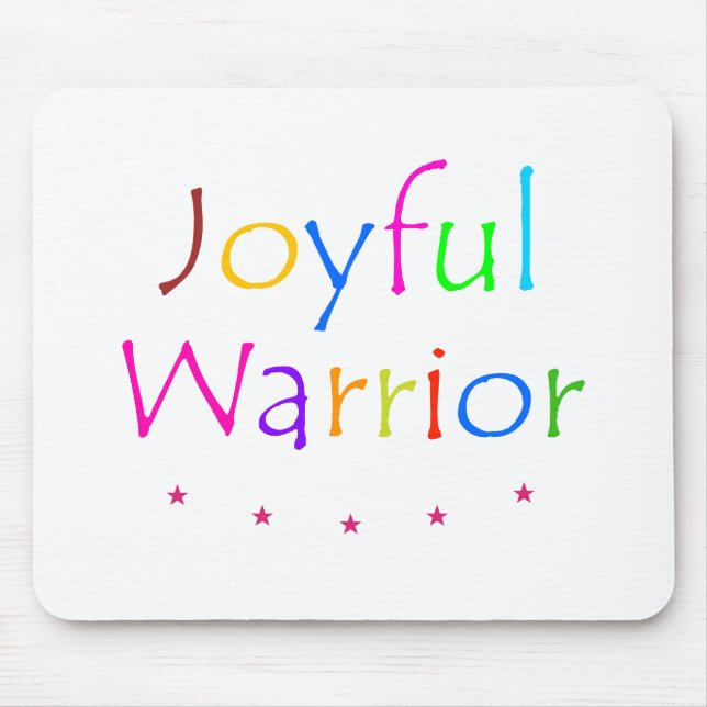 Mousepad Joyful Warrior (Frente)