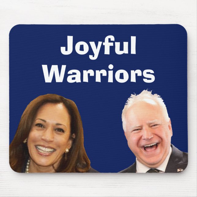 Mousepad Joyful Warriors Harris e Walz (Frente)