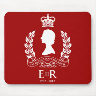 Mousepad Jubileu de diamante Mousemat comemorativo