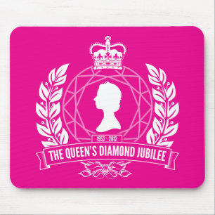 Mousepad Jubileu de diamante Mousemat comemorativo