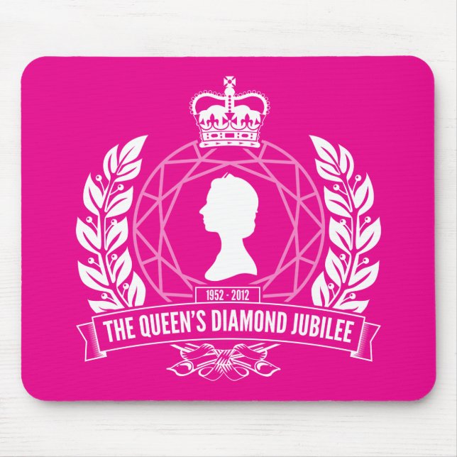 Mousepad Jubileu de diamante Mousemat comemorativo (Frente)