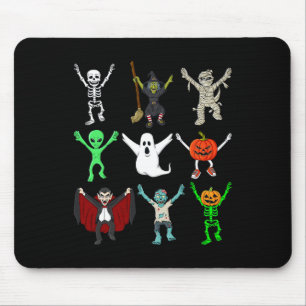Mousepad Jubilização de Halloween Monstros Meninos K