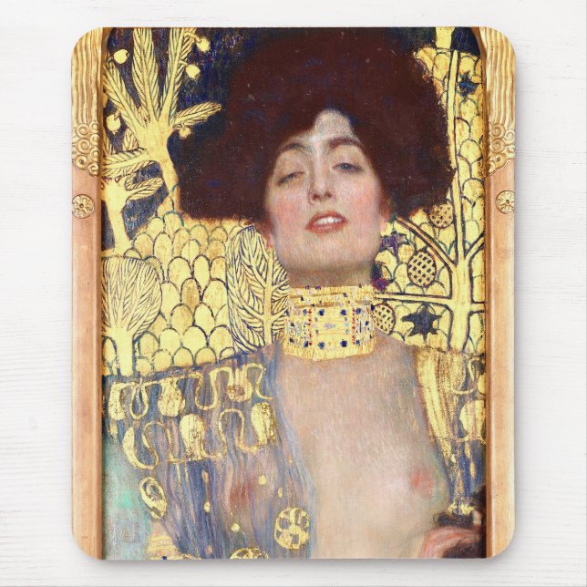 Mousepad Judith e o Chefe de Holofernes por Gustav Klimt (Frente)