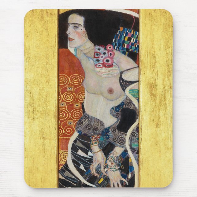 Mousepad Judith II (Salomé) por Gustav Klimt (Frente)