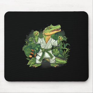 Mousepad Judô Crocodilo Natureza Kickboxing Taekwondo Artes