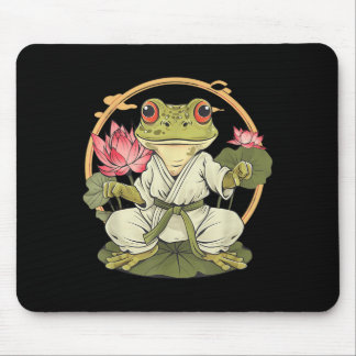 Mousepad Judo Sapo Taekwondo Jiu-Jitsu Caratê Sapo Lótus