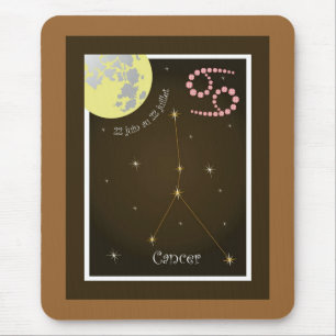 Mousepad Juin Cancer 22 au 22 juillet Mauspad