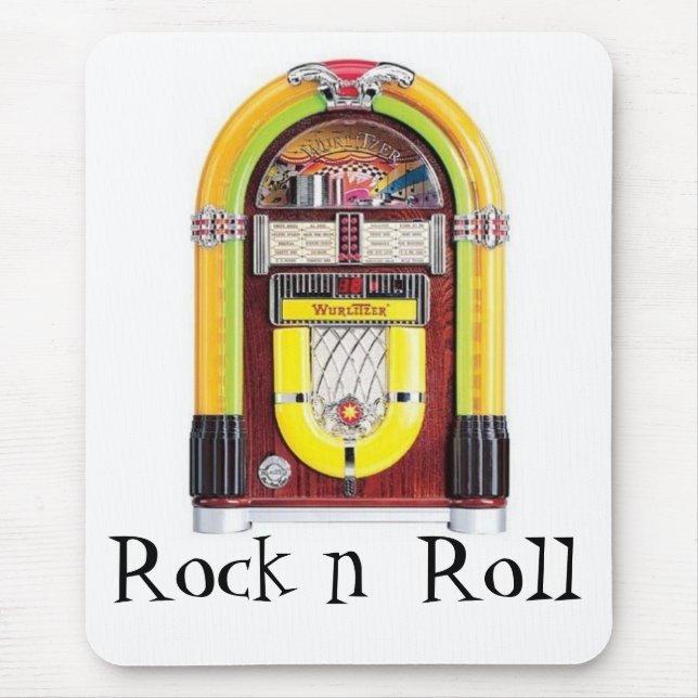 Mousepad jukebox, rolo da rocha n (Frente)