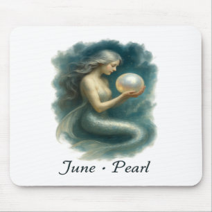 Mousepad June Pearl - Sereia Encantada E Birthstone