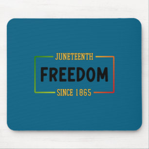 Mousepad Juneteenth 1865 celebrando a liberdade negra