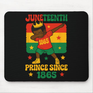 Mousepad Juneteenth Dabbing Groovy Africano Garoto Dab Desd