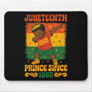 Mousepad Juneteenth Dabbing Groovy Africano Garoto Dab Desd