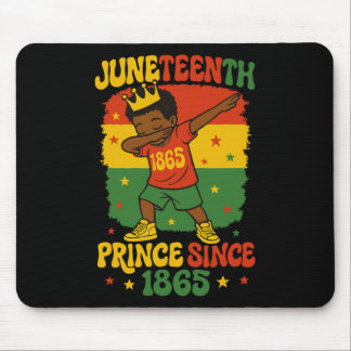 Mousepad Juneteenth Dabbing Groovy Rapaz Negro 1865 African