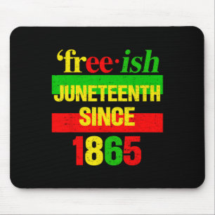 Mousepad Junho de 1865 História Negra Liberdade Americana A