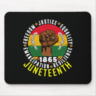 Mousepad Juntee Tee For Men Black Freedom Celebration J