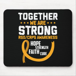 Mousepad Juntos, somos fortes conscientização RSDCRPS