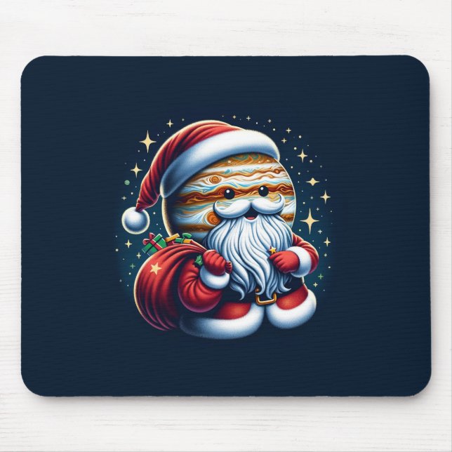 Mousepad Jupiter Jolly Antiga Rua Nick Papai Noel Astrologi (Frente)