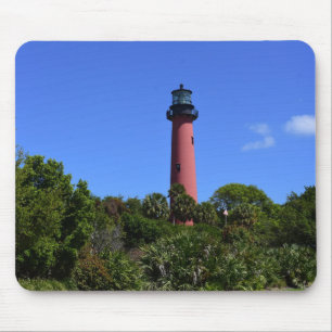 Mousepad Jupiter Lighthouse em um