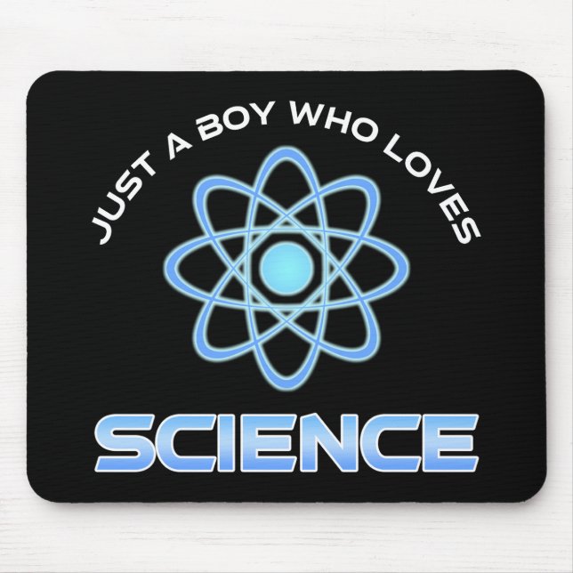 Mousepad Just A Boy Who Loves Science (Frente)