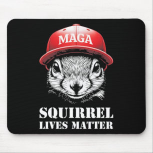 Mousepad Justiça para amendoim O Esquilo Vive Problema Vota