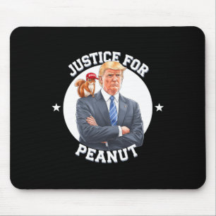 Mousepad Justiça Para O Amendoim O Esquilo - Natal Xmas S