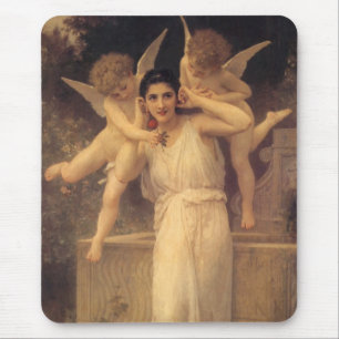 Mousepad Juventude de Bouguereau, Retrato dos Anjos Vitoria