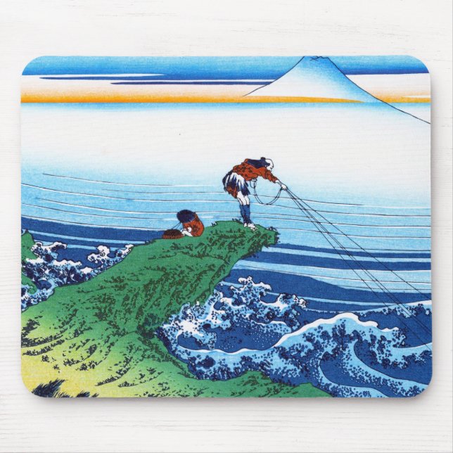 Mousepad Kajikazawa na província de Kai, Hokusai Katsushika (Frente)