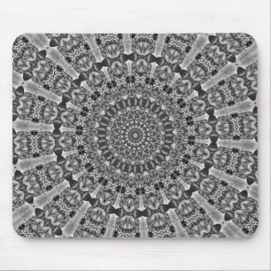 Mousepad Kaleidoscope cinza Star