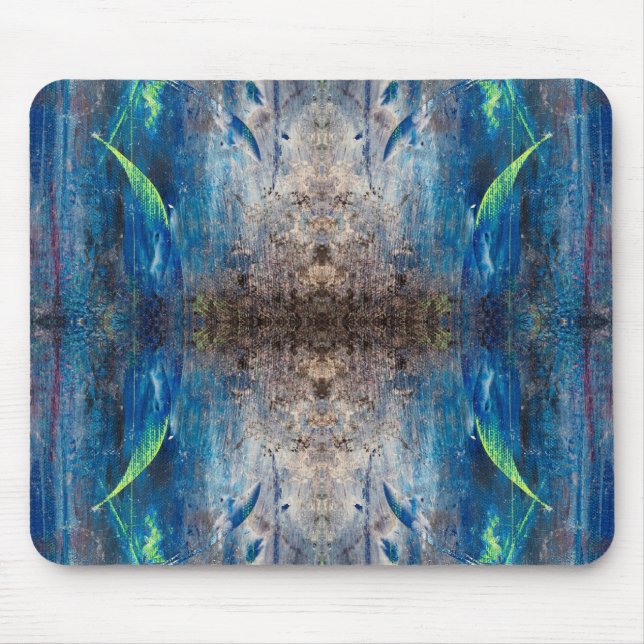 Mousepad Kaleidoskop verspielt leicht abstrakt bunt Mandala (Frente)
