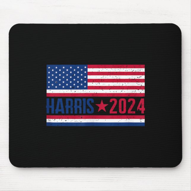 Mousepad Kamala 2024 American Flag (Frente)