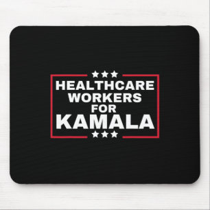 Mousepad Kamala 2024 Enfermeira Para Trabalhadores de Saúde