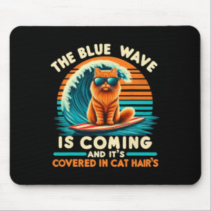 Mousepad Kamala A Onda Azul Está Chegando E Está Coberta