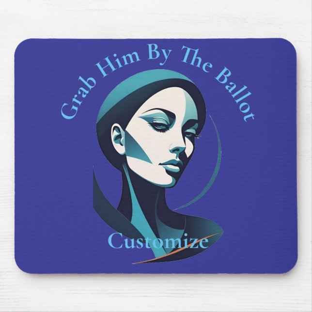 Mousepad Kamala Cat Lady 2024 Ballot Thunder_Cove (Frente)