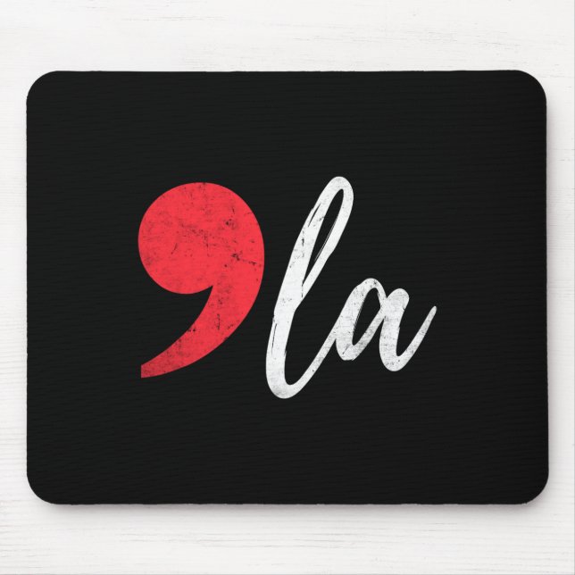 Mousepad Kamala Harris 2024 Presidente Comma La Funny (Frente)