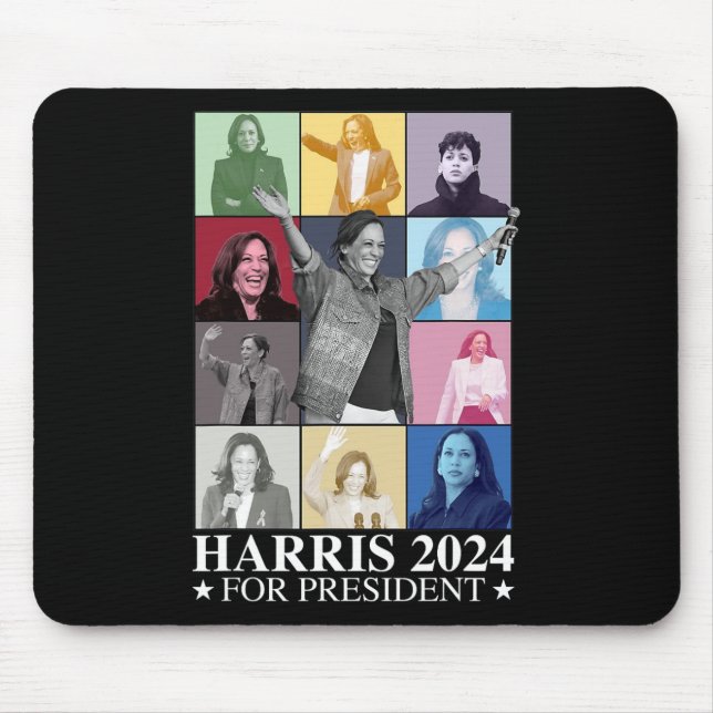 Mousepad Kamala Harris 2024 Senhora Presidente Democrata El (Frente)