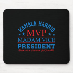 Mousepad Kamala Harris Mvp Senhora Vice-Presidente Black An
