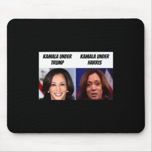 Mousepad Kamala Harris Sob Trump Fã Engraçado de Trump