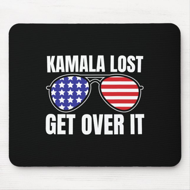 Mousepad Kamala Perdeu A Sua Engraçada Vitória Eleitoral (Frente)