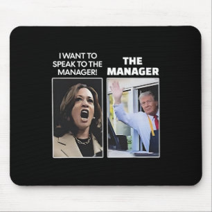 Mousepad Kamala Quero Falar Com O Gerente Trump Mcdona